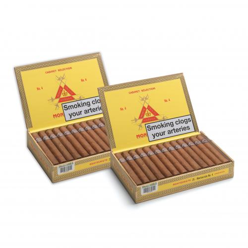 Montecristo No. 4 Cigar - 2 x Box of 10 (20) Bundle Deal
